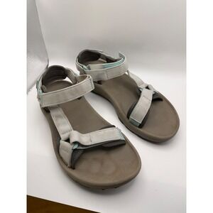Teva Terra Fi 5 Universal Sandals Womens 8 Grey Mint Sport Hiking 1150270